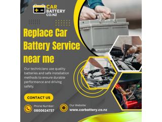Replace Car Battery Service near me | Car Battery Replacement Service in Auckland