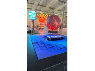 Dubai’s Next-Level Visuals: Anamorphic Screen Pillars in Action