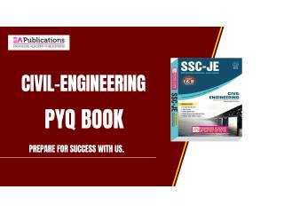 Top SSC JE Civil PYQ Book by EA Publications