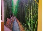 Forest & Bamboo Wall Mural Art