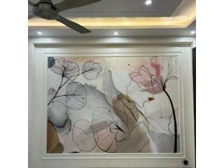 Abstract wall art painting