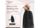 Kinky Curly Braiding Hair – Shop Natural Curl Braiding Extensions