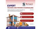 Expert Packers and Movers in Bangalore | Mr.Captain Packers and Movers