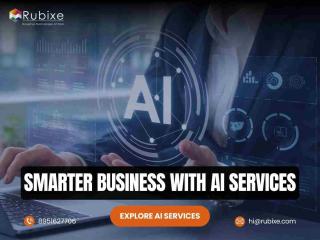 Smarter Business with AI Services