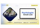 Acquire a high‑quality Psychologist Email List email list for your campaigns