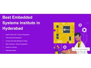 Embedded Systems Course in Hyderabad