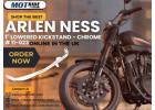 Shop The Best Arlen Ness 1" Lowered Kickstand - Chrome # 11-023 Online In The Uk