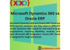 Microsoft Dynamics 365 vs Oracle ERP