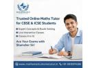 Join With Trusted Online Maths Tutor for CBSE & ICSE Students