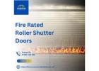 High-Performance Fire Rated Roller Shutter Doors by Horizon Automatic Doors