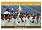  Discover Ranji vs Duleep Trophy Legacy – Win Awards and Gifts Today