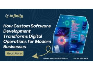 How Custom Software Development Transforms Digital Operations for Modern Businesses