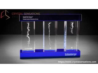 Luxury Custom Crystal Trophy with Engraving