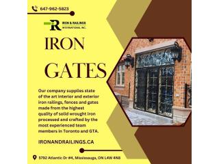 Mississauga Custom Iron Gates
