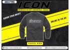 SHOP THE BEST ICON HOODIES ICON SLANT CHARCOAL JACKET ONLINE IN THE UK