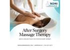 After Surgery Massage Therapy Harrison NY