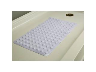 Mildew Resistant Sanitized PVC Bath Mat – 15.5×27.5″