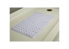 Mildew Resistant Sanitized PVC Bath Mat – 15.5×27.5″