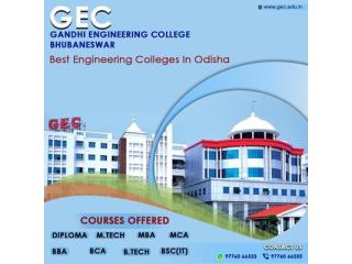 Best MTech Colleges in Odisha – Gandhi Engineering College (GEC)
