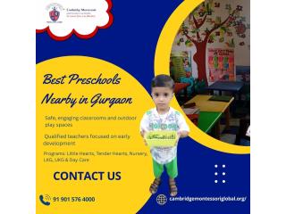 Best Preschools Nearby in Gurgaon