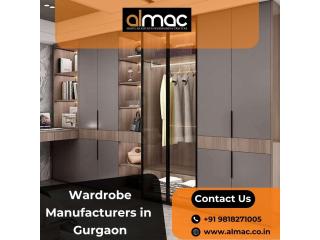 Top Wardrobe Manufacturers in Gurgaon – Almac Modular Kitchens & Interiors