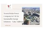 Trusted Solar Power Company in UAE for Sustainable Energy Solutions - Value Addition