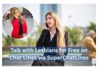 Talk with Lesbians for Free on Chat Lines via SuperChatLines