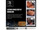 Leather Upholstery In Bangalore | Artificial Leather Car Seat Cover