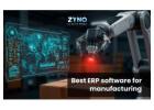 Best Manufacturing ERP Software | ZYNO ERP by Elite Mindz
