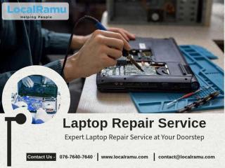Professional Laptop Repair Service by LocalRamu with Skilled Technicians in Hyderabad
