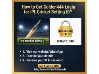 Golden444 Online IPL Cricket Betting – Quick ID Creation & Live Bets