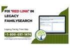 Seeing a Red Link in Legacy FamilySearch? Here’s the Solution
