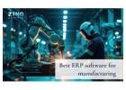 Best Manufacturing ERP Software for SMEs – ZYNO ERP