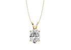 Minimal Solitaire Diamond Pendant Necklace – Yarra Jewels