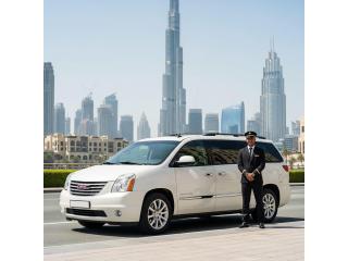 SUV With Driver in Dubai for Airport Transfers and Long Distance Comfort