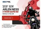 Shop Now Arlen Ness 6-Piston Caliper Red Online in the UK