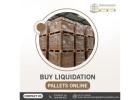 Buy liquidation pallets online