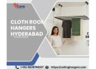 Cloth Roof Hangers in Hyderabad Durable & Space-Saving Drying Solutions