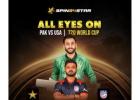 Pakistan vs United States T20 WC 2026 Action – Spin24star