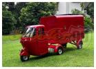 Ape Vespa Bajaj Wings Box Red Iconic Classic ThreeWheeler
