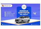 Premium Innova Crysta Hire in Delhi | Luxury Toyota Rental @ Best Rates
