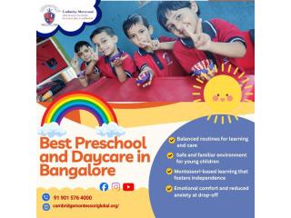 Best Preschool and Daycare in Bangalore