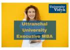 Advance Your Career with the Uttaranchal University Executive MBA