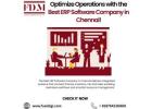 Optimize Operations with the Best ERP Software Company in Chennai!