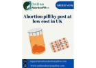 Abortion pill by post at low cost in UK