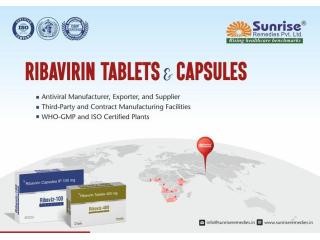Ribavirin Tablets and Capsules | Antiviral Manufacturer in India