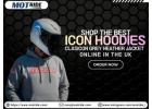 Shop the best  Icon Hoodies Clasicon Grey Heather Jacket Online in the UK