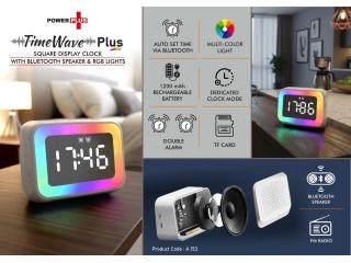 isplay clock with Bluetooth speaker From Offiworld