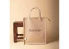 Jute Bag with Zip