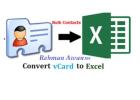 I will convert your vcard contact list to CSV, excel